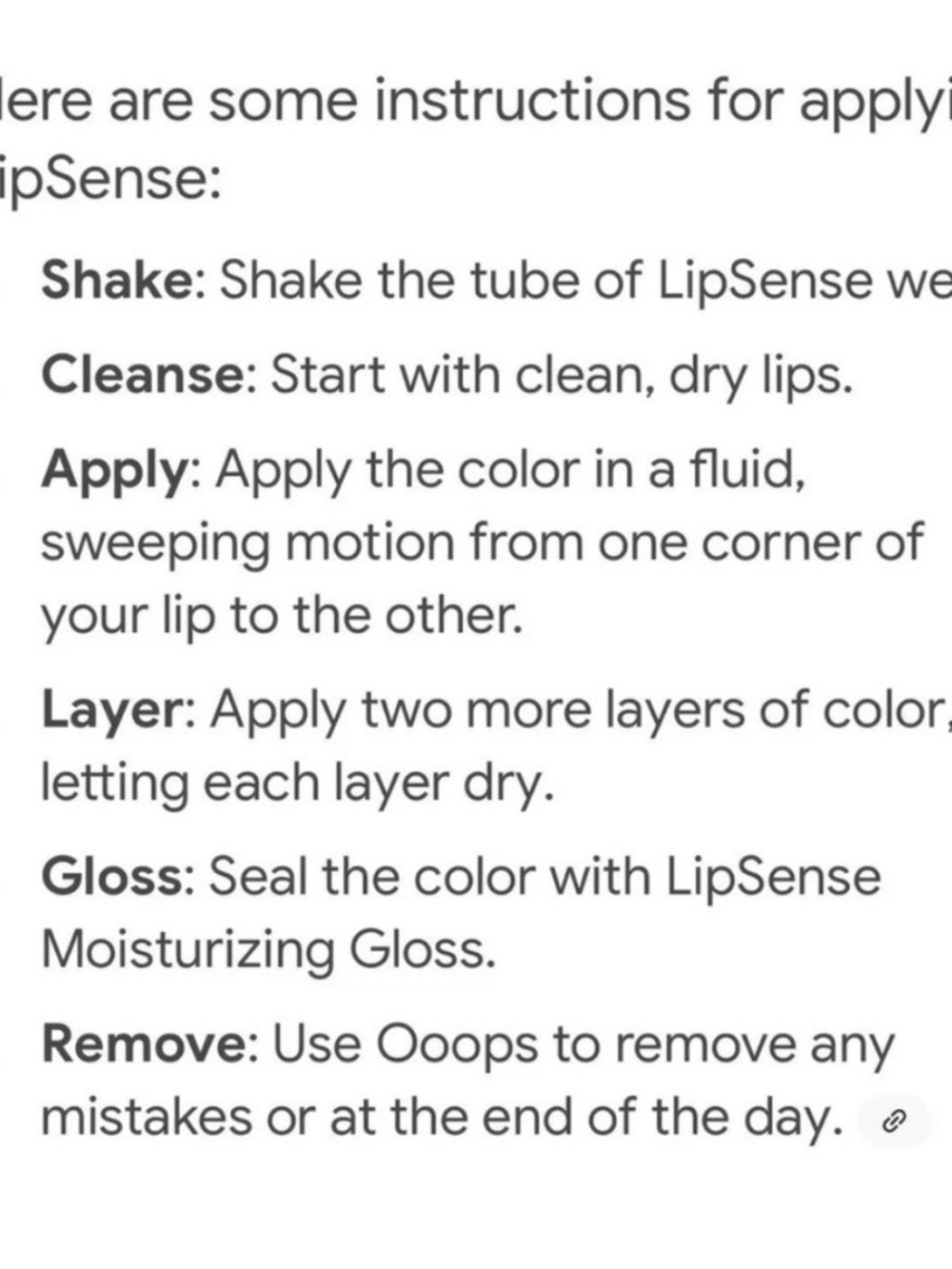 LipSense SenseGence Liquid Lip Stain Mauve Ice Long Lasting - Picture 7 of 10